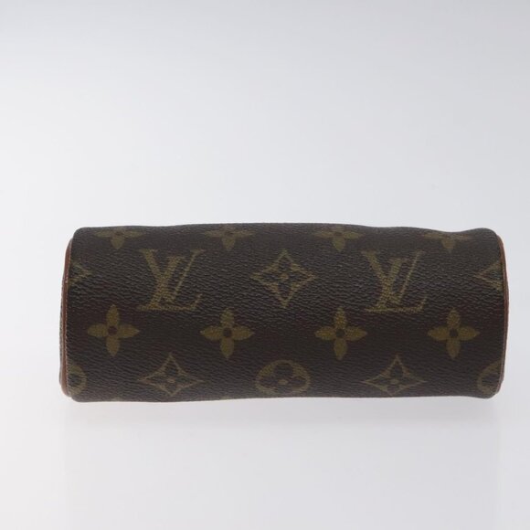 LOUIS VUITTON Monogram Papillon Pouch LV Auth 129857 - Picture 6 of 16